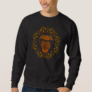 Halloween Sugar Dia De Los Muertos Skull Mandala Sweatshirt