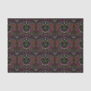 Halloween sugar skull day of the dead tissue paper