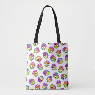 HALLOWEEN SUGAR SKULLS TOTE BAG