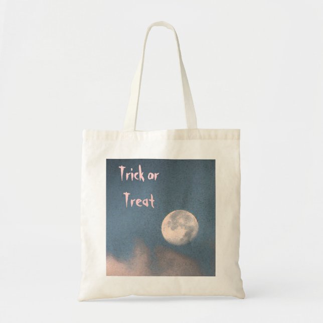 Halloween Sunrise Moon Tote Bag (Front)