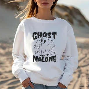 Halloween Sweatshirt Ghost Malone Cute Funny Gift
