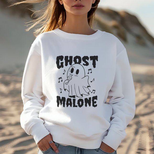 Halloween Sweatshirt Ghost Malone mignon cadeau dr (Créateur téléchargé)