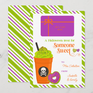 Halloween Sweet Treat Gift Card Holder