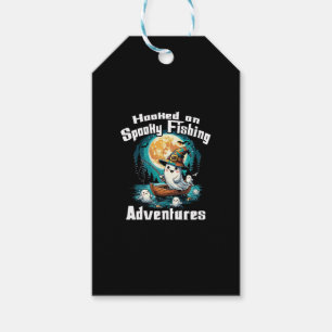 Halloween T  Hooked on Spooky Fishing Gift Tags