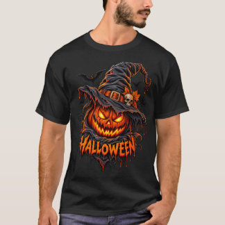 Halloween T-Shirt Back Design | Spooky Season Tric