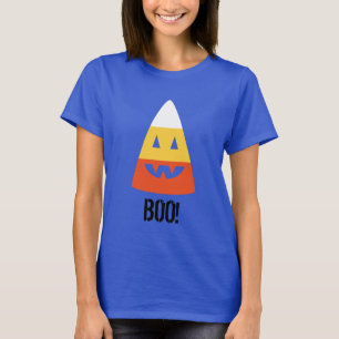 Halloween T Shirt BOO! Candy Corn T Shirt