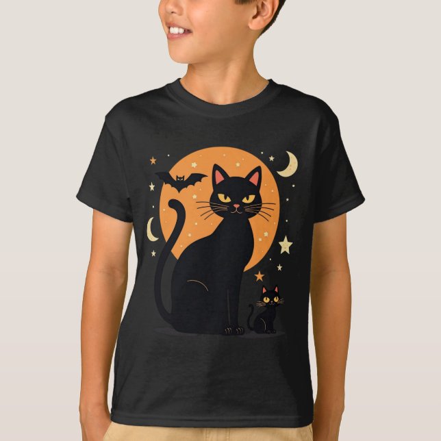 Halloween T-Shirt for kids – Cute Jack-o-Lantern  (Front)