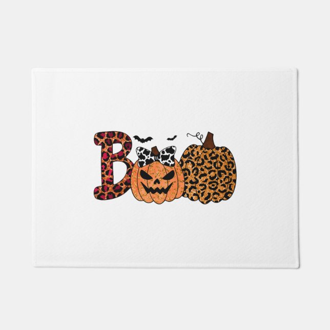 Halloween T shirt, Halloween Doormat (Front)