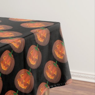 Halloween Tablecloth Halloween Pumpkin Tablecloth