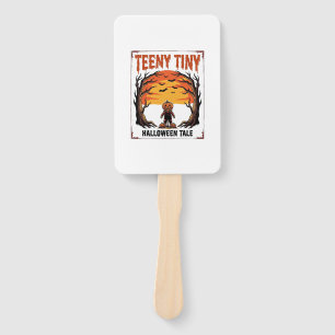 Halloween Tale Teeny Tiny Spooky Vintage Scene_1 Hand Fan