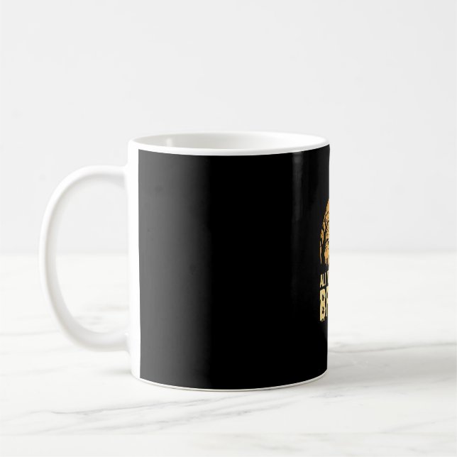 Halloween Teacher Brains Coffee Mug (Left)