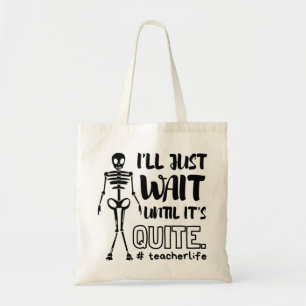 Halloween Teacher Fall Teacher Tote Bag