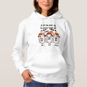 Halloween Teacher Ghosts with drinks personalized Hoodie