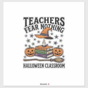 Halloween Teacher Shirt With Witchy Books_1