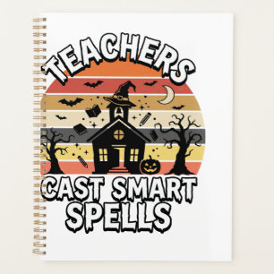 Halloween Teacher Spooky Smarts Planner