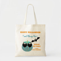 Halloween Teal Pumpkin Food Allergy Bag