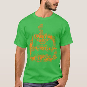 Halloween Terms Scary Pumpkin List rd Cloud1608 T-Shirt