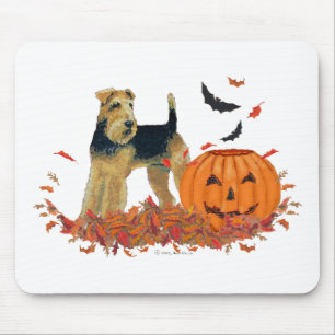 Halloween Terrier Mouse Pad