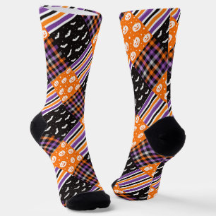 Halloween Textures Socks