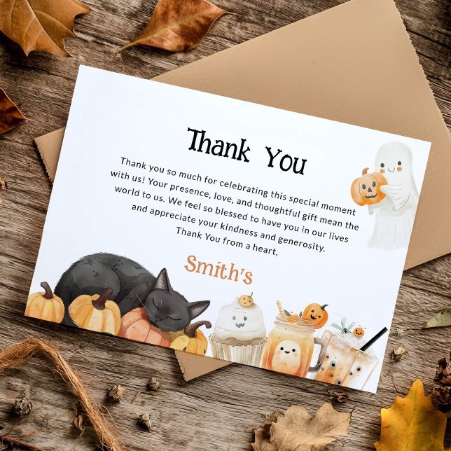 Halloween  thank you card (Creator Uploaded)