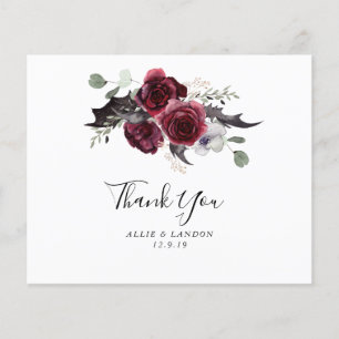 Halloween Thank You Card Budget