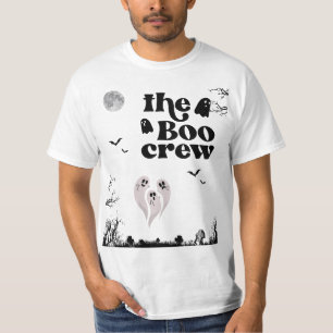 Halloween The Boo Crew Trio of Ghosts T-Shirt