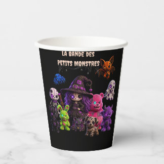 Halloween - The Little Monsters Gang Paper Cups