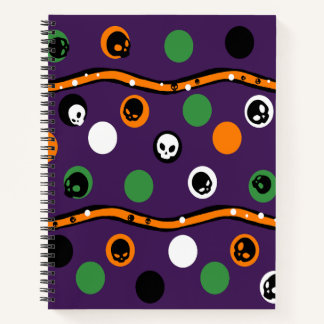 Halloween Thème Carnet Spiral