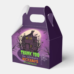 Halloween Theme Kids Birthday Party Favor Box