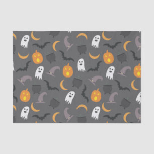 Halloween theme spooky ghosts tissue paper