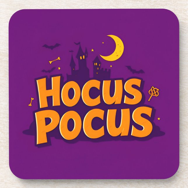 Halloween-Themed Artwork Coaster (Front)
