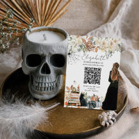 Halloween Themed Bridal Shower Registry QR Code