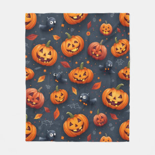 Halloween-themed Medium Fleece Blanket