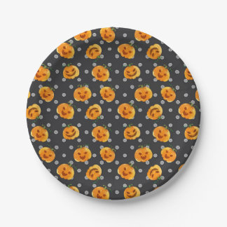 Halloween themed Paper Plates
