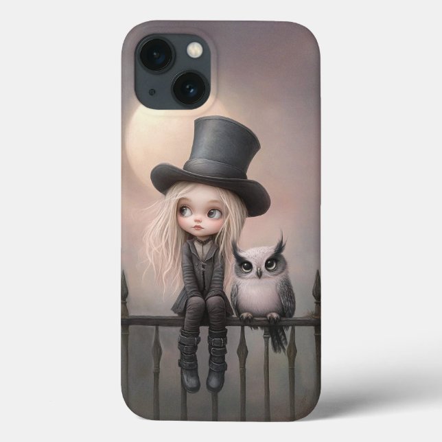 Halloween-Themed Phone Case (Back)
