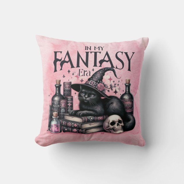 Halloween Themed  Throw Pillow (Front)