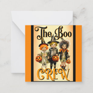 Halloween Themed Tote Bag Card