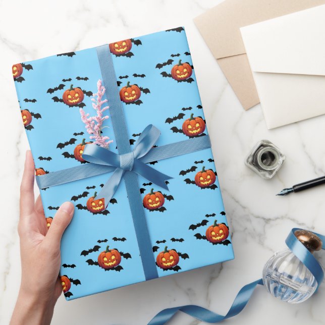 Halloween themed wrapping paper (Gifting)
