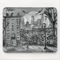 Halloween-themes Mousepad