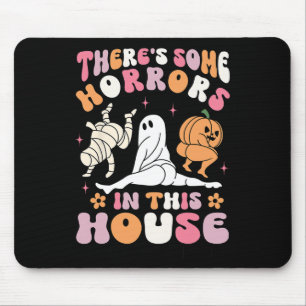 Halloween There's Some Horrors In This House Ghost Mouse Pad