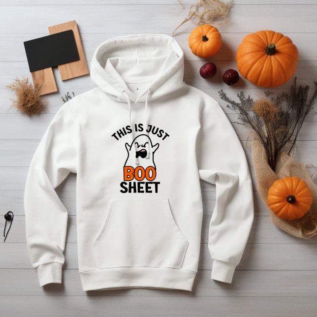 Halloween This Is Just Boo Sheet, Funny Ghost  Hoodie (Creator Uploaded)