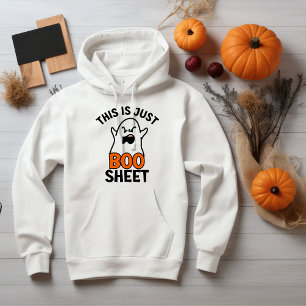 Halloween This Is Just Boo Sheet, Funny Ghost Hoodie