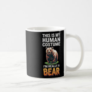 Halloween This Is My Human Costume I'm Really A Be Coffee Mug