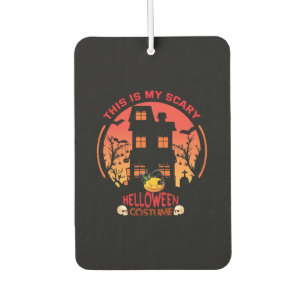 Halloween This Is My Scary Helloween Costume Air Freshener