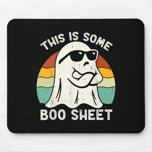 Halloween This is Some Boo Sheet  Mouse Pad (Front)
