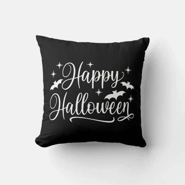 Halloween  throw pillow (Front)