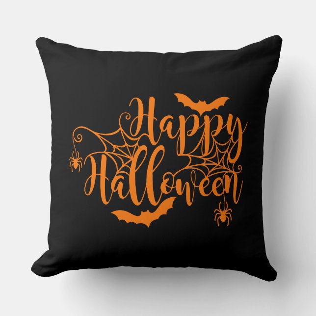 Halloween  throw pillow (Front)