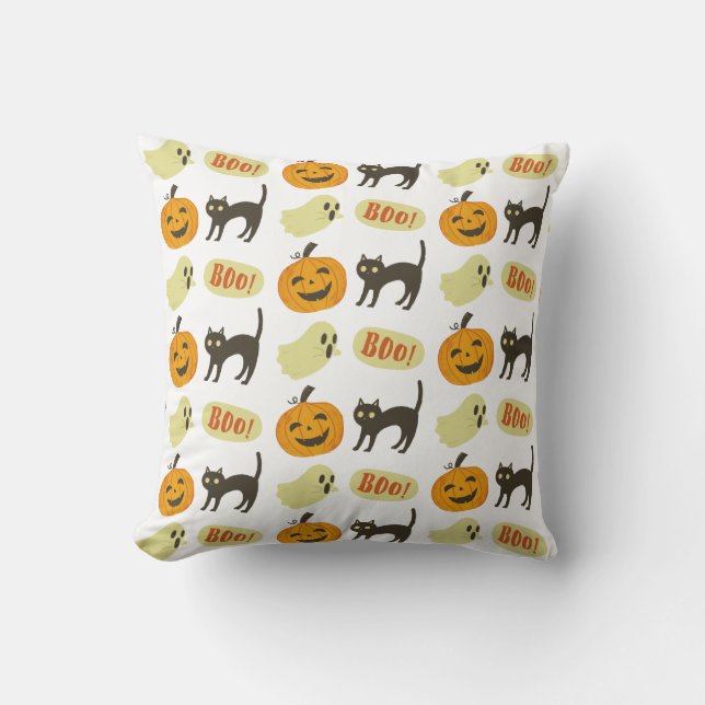 Halloween Throw Pillow (Front)