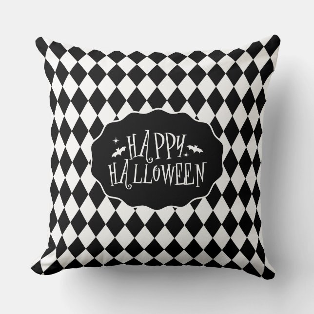 Halloween  throw pillow (Front)