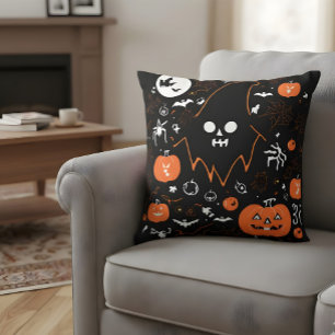 Halloween Throw Pillow